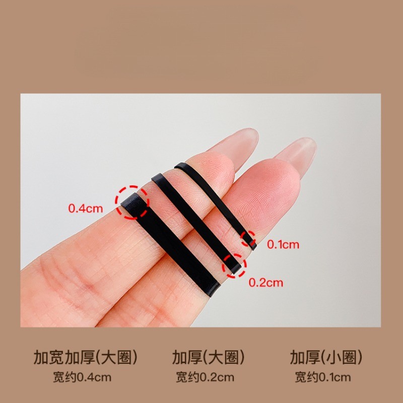 Dây buộc tóc độ đàn hồi cao dành cho bé gái Hàn Quốc - An toàn với mái tóc của con bạn