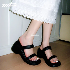 Dép tăng chiều cao dây đôi 7.5CM, đế dày EVA, chống trơn trượt