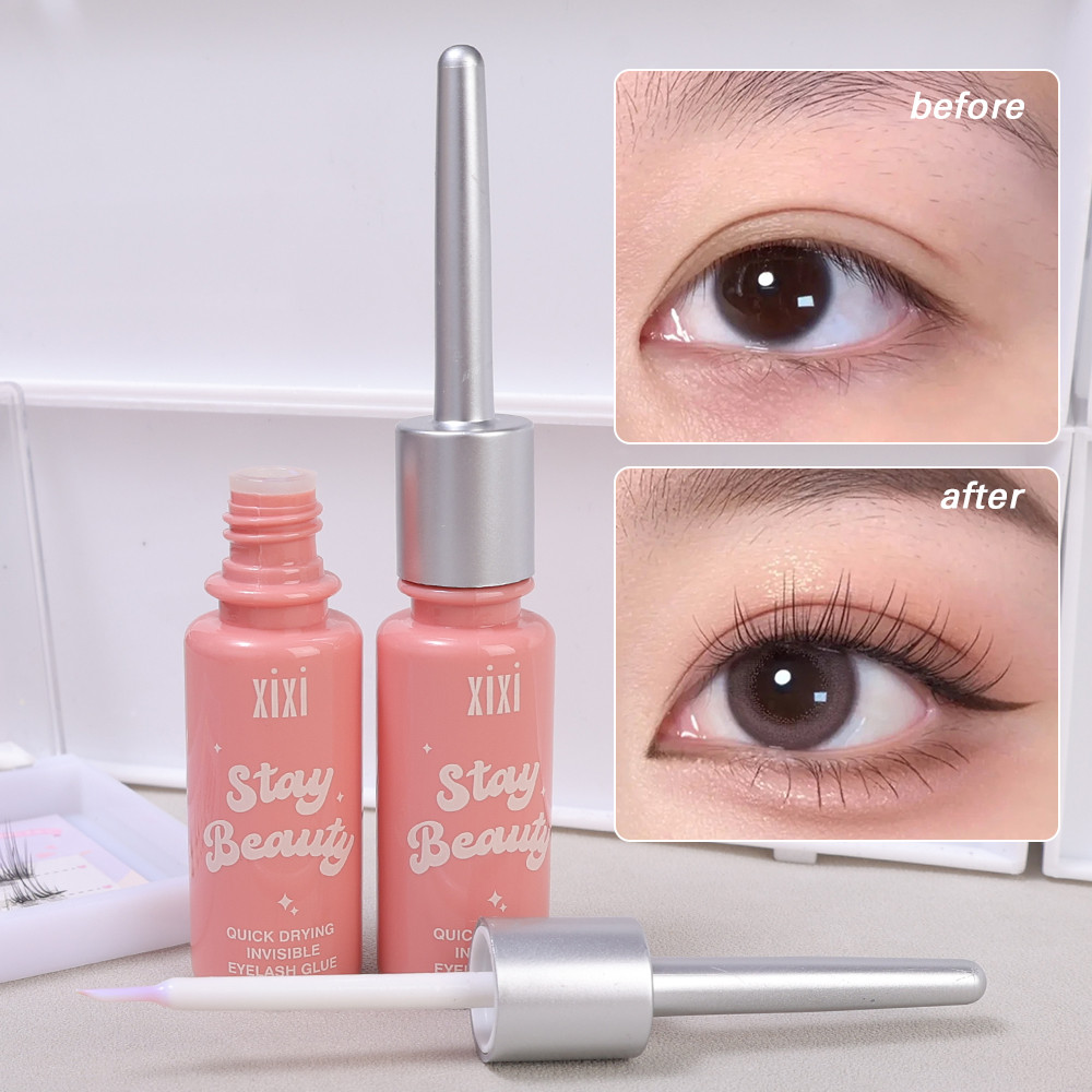 Gentle Không gây kích ứng Nhanh khô Lông mi giả Keo nối dài - Keo lông mi tự nhiên vô hình trong suốt - Mỹ phẩm xoăn Lasher