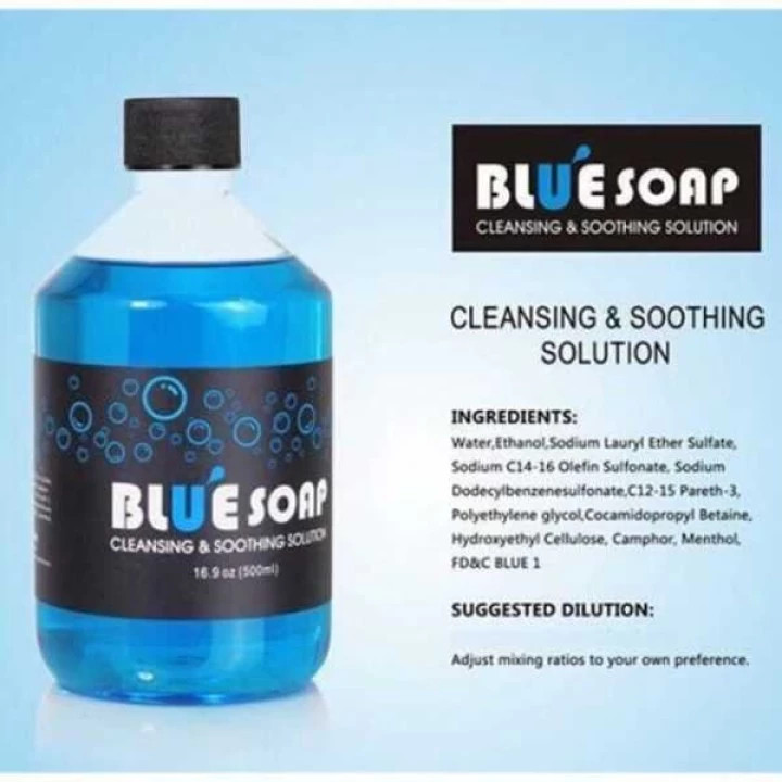 Dung dịch tạo bọt Bluesoap lau mực vệ sinh 500ml pxtm