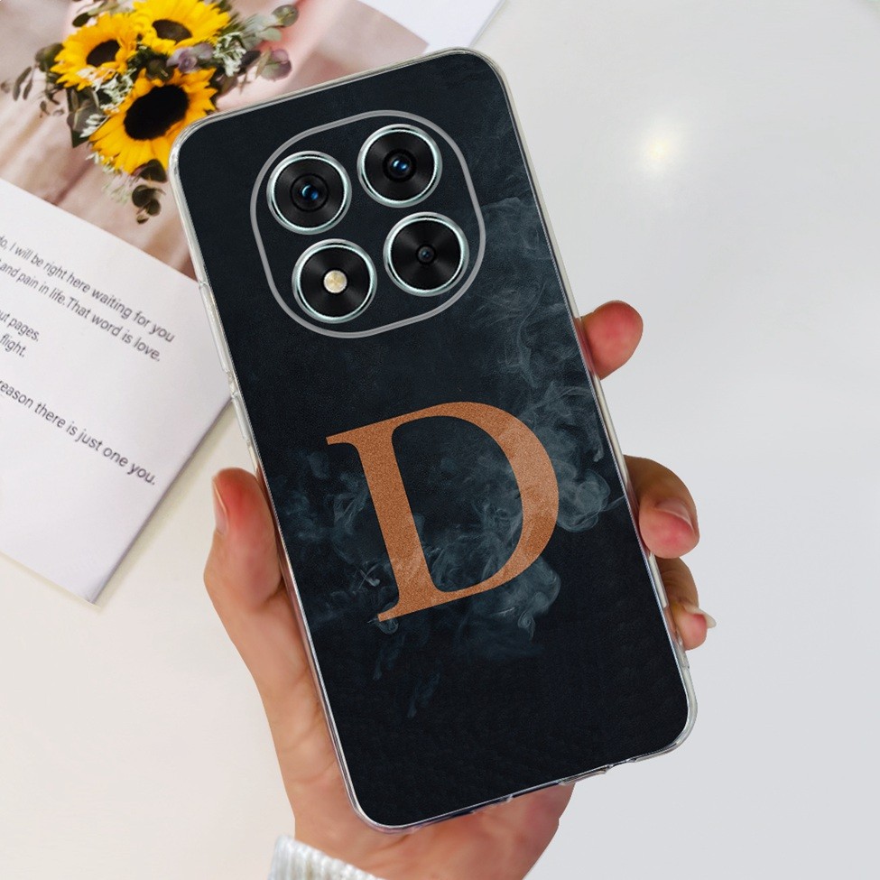 Dành Cho Redmi Note 14 Pro 5G Ốp Lưng A-Z Chữ Hoa Mềm TPU Trong Suốt Cho Redmi Note 14 Pro 5G Ốp Điện Thoại Trong Suốt