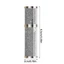 Chai Nước Hoa OLVIDO 5ml, Chai Xịt Da PU Có Thể Đổ Lại, Họa Tiết Vải Lánh Di Động Đáy Đổ Rỗng Hộp Đựng Mỹ Phẩm Người Phụ Nữ