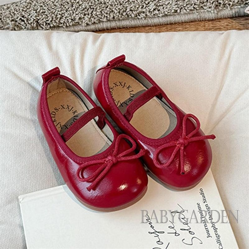 / / -Kids / Bé Gái Đế Mềm Nơ Dễ Thương Mary Jane Giày Đi Bộ Thường Ngày