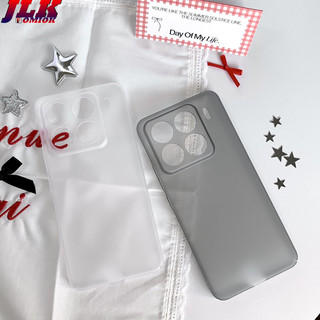 ốp lưng xiaomi 15 pro trong suốt mờ siêu mỏng nguyên bản cho XiaoMi 14 13 Vỏ PC trong suốt sạc không dây siêu từ tính