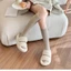 Tất mềm mại GUSTAVA, Vớ nữ phong cách Nhật Bản thu đông, tất cao đến đầu gối bằng Nylon màu trơn
