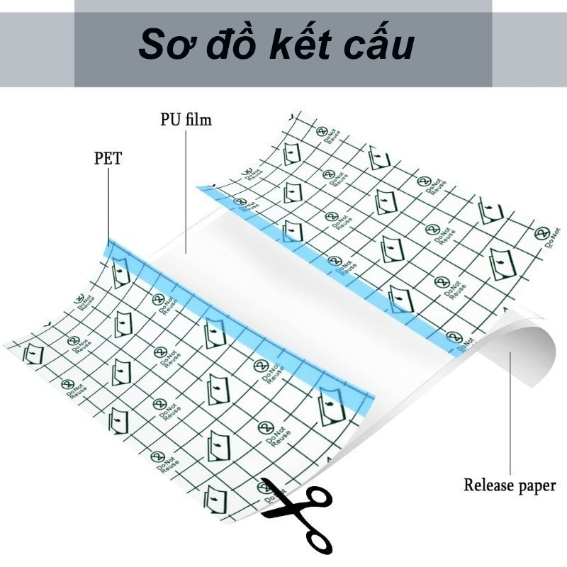 Cuộn Băng Dính Y Tế Dán Vết Thương Chống Thấm Nước Đủ，dán bảo vệ vết thương，Dễ sử dụng, cắt theo ý muốn