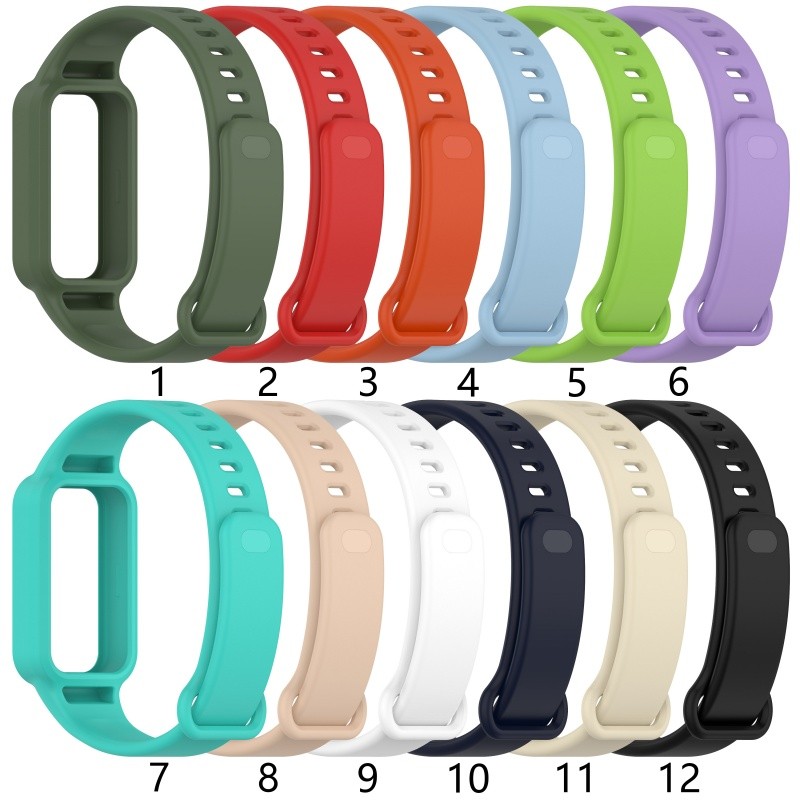 Dành Cho Xiaomi Smart Band 9 Active / Redmi Smart Band 3 Dây Đeo Thay Thế Thể Thao Mềm Dây Đeo Tay Vòng Tay Vỏ Silicon 9active