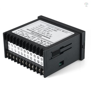 Bộ đếm kỹ thuật số hiển thị Diode phát sáng kép đa chức năng Máy đo chiều dài AC / DC 90 ~ 265V với 2 đầu ra rơle và xung PNP NPN