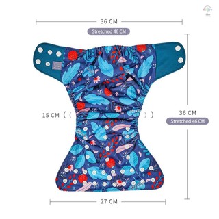 4 Cái / gói Tã Vải Cho Bé Có Thể Giặt Được Túi Vải Tã Nhanh Khô Thoáng Khí Chống Thấm Nước Một Kích Thước Có Thể Điều Chỉnh Cho Bé Gái Bé Trai Trẻ Sơ Sinh
