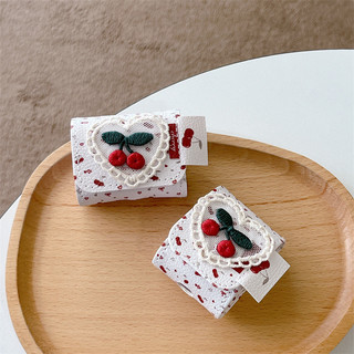 Cherry cho Airpods1 / 2 3 Pro Pro2 Airpod4 Bộ tai nghe Vỏ bảo vệ Bluetooth không dây Air Pods Pro 3 4 Vỏ bảo vệ tai nghe