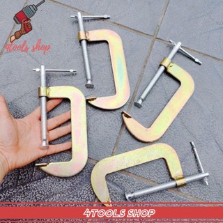 Combo 4 Vam Kẹp Chữ C 5Inch Chất Liệu Thép Cứng Cáp