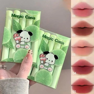5 Cái / bộ Son Tint Bộ Son Môi Chống Thấm Nước Matte Tint Lip Gloss Lip Beauty Set Quà Tặng Trang Điểm Y1R8