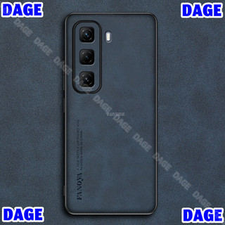 COD cho Infinix Hot 50 Pro / Pro + Plus 4G Bao da PU Vỏ ống kính Matte Slim Back Vỏ chống sốc DAGE HOT 70 60 Pro + 60i 50i Smart 9