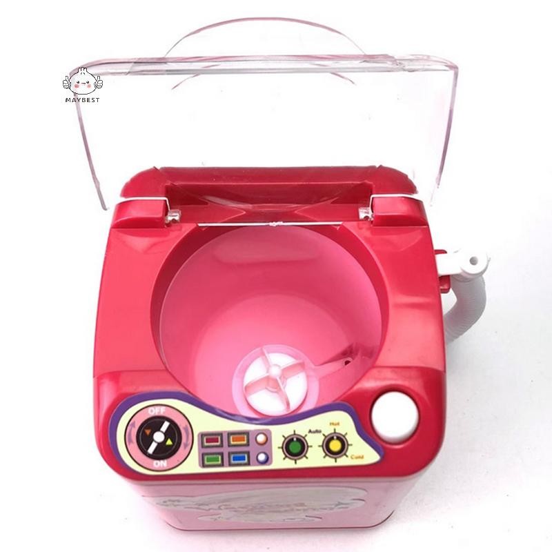 Maybest Puff Child Sponge Máy giặt điện Dụng cụ trang điểm bằng nhựa Máy làm sạch Sữa rửa mặt khô và ướt Sử dụng kép {VN}