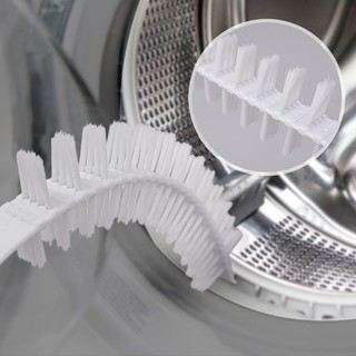 Bàn chải Crevice máy giặt có lông Nylon, 360° Chất tẩy rửa sâu linh hoạt để loại bỏ khuôn ống trong, Tay cầm PP bền & Thiết kế lỗ treo