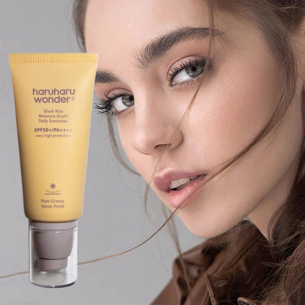 Haruharu Wonder Black Rice Moisture Airyfit Kem chống nắng hàng ngày F5p8