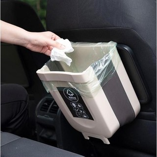 Thùng Rác Gấp Gọn Thông Minh Treo Cạnh Tủ Bếp Size To Tiện Lợi, Thùng Đựng Rác Treo Tủ Bếp