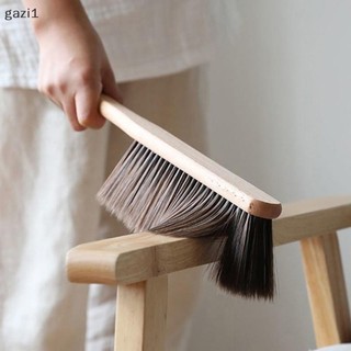 [gazi1] Bàn chải lông gỗ tự nhiên Máy mài thanh để bàn chống tĩnh điện Bàn chải làm sạch cà phê Quét giường trong nước VN