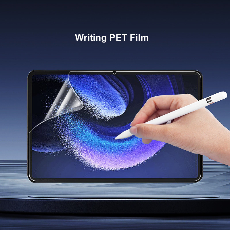 Full Cover Matte PET Painting Writer Paper Like Soft Film cho Xiaomi Poco Pad 7 6S 6 5 Pro Max 11 11.2 12.1 12.4 14 inch Chống chói Chống vân tay Máy tính bảng Bảo vệ màn hình