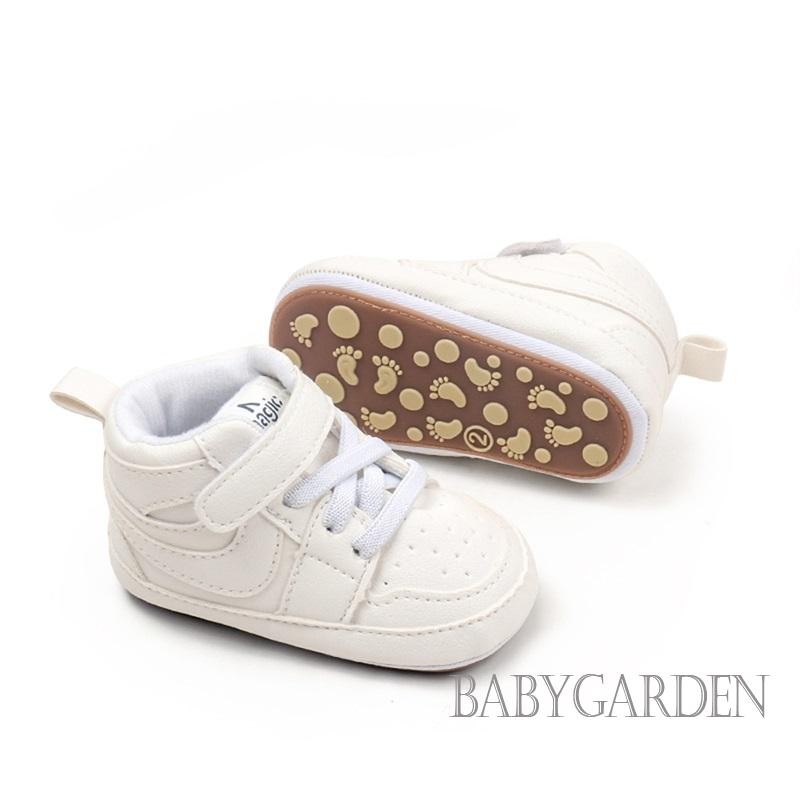 / / -Baby Bé Trai Giày Thể Thao Màu Sắc Tương Phản Thường Ngày Đế Mềm Cho Bé Đế Giày Đi Bộ Thoáng Khí Cho Trẻ Sơ Sinh