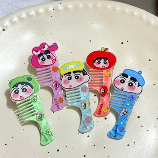 Bán Crayon Shin-Chan Lược Tóc Dễ Thương Cô Gái Ngọt Ngào Hoạt Hình Nổ Kẹp Tóc