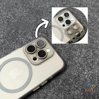 Ốp từ tính Acrylic mờ siêu mỏng cho iPhone 16 Pro Max 11 12 13 14 15 Pro Max Sạc không dây Snap-on Ống kính có thể tháo rời | Chống sốc & chống vân tay