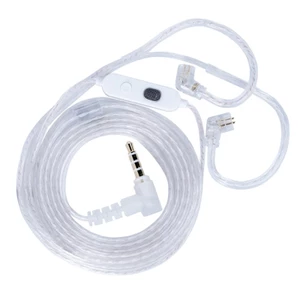 Cáp âm thanh 3 5mm mạ bạc BTM với ba chế độ âm thanh và hai micrô