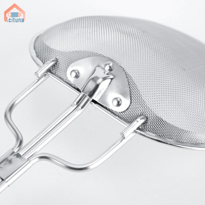 Skimmer Vuông Làm Bằng Chất Liệu Lưới, Dụng Cụ Nấu Ăn, Thìa Chiên, Chảo Chiên, Lọc Dầu Nấu Ăn, Skimmer Dầu Cho Nồi Chiên Sâu Để Lọc Thịt