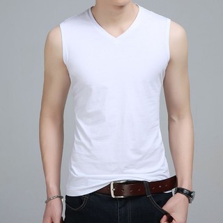 Áo ghi lê nam cổ chữ V Slim Fit từ cotton nguyên chất, phù hợp thời trang và thể thao