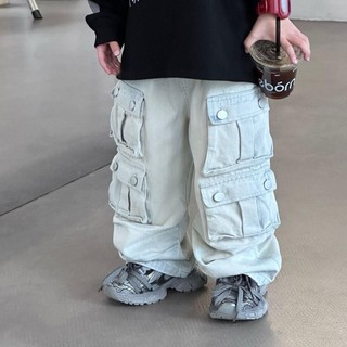 QJ20 Quần Jean Túi Hộp Cho Bé 11-40kg,Chất Denim Mềm Chính Phẩm by DOUDOU KID