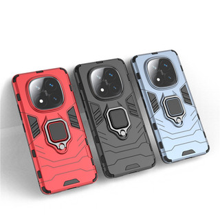 Ốp Giáp Chống Sốc Cho Xiaomi Redmi Note 14 Pro Plus 14Pro + Note14Pro 4G 5G Silicon Mềm PC Kim Loại Giá Đỡ Vòng Giá Đỡ Ốp lưng Cho Note14 Vỏ Bảo Vệ Ốp Lưng Cứng
