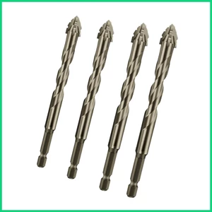 Mũi khoan lệch tâm răng cưa Bộ mũi khoan xoắn lệch tâm bốn đầu có độ cứng cao Đầu vát có răng cưa jiwvn