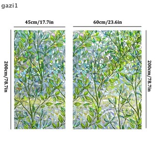 [gazi1] Phim bảo mật cửa sổ có thể tái chế bằng Laser 3D - Phim cửa sổ Bảo vệ trang trí Phim thủy tinh màu bám tĩnh Boutique