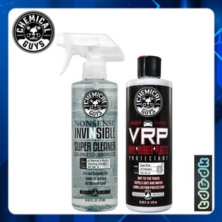 COMBO Chemical Guys Nonsense & VRP, Chăm sóc nhựa nhám, cao su toàn diện