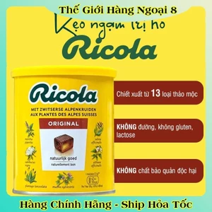 Kẹo ngậm ho Ricola hộp 250g - Hàng Nội Địa Đức