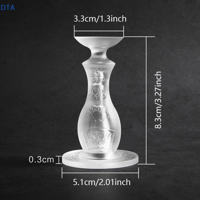 DTA Silicone Tắt Tiếng Tự Dính Cản Cửa Hút Phía Sau Giữ Tường Bảo Vệ Cửa Ẩn PO
