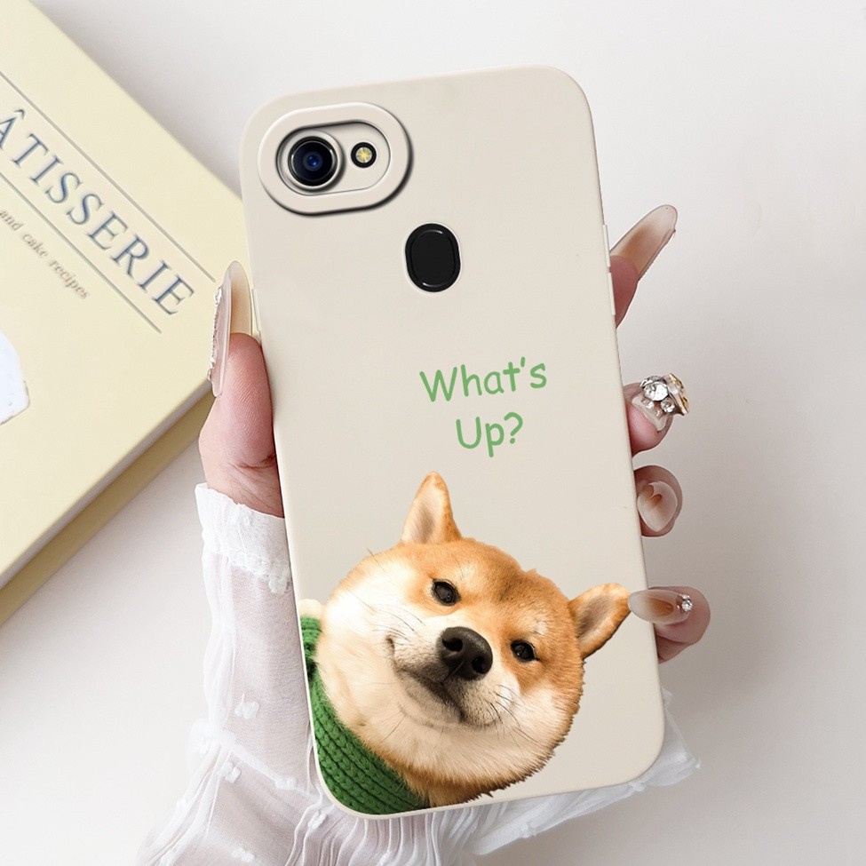 Oppo F5 CPH1723 F5 Youth CPH1725 Vỏ Điện Thoại Oppo F5 Ốp Lưng Thẩm Mỹ Thời Trang Mèo Dễ Thương Hoạt Hình Động Vật Vỏ Silicon CPH1727 CHP1723 CHP1727