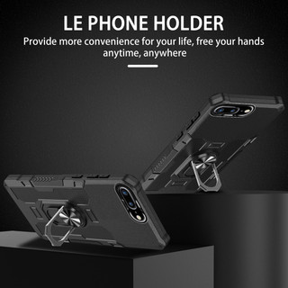 Dành Cho iphone 6 Plus / 7 Plus / 8 Plus / SE 2020 / 2022 Ốp điện thoại PC Cứng Mặt Sau TPU Mềm Cạnh Bảo Vệ Camera Giá Đỡ Nhẫn Chân Đế Chống Sốc Mỏng Vỏ