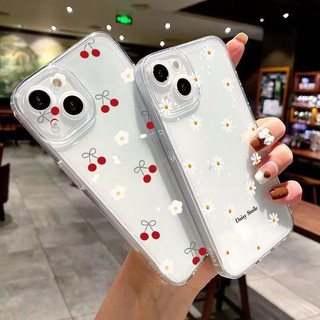 Ốp Lưng Dành Cho Samsung Galaxy A55 A54 A16 A15 A35 A14 A34 A25 A24 A52 A53 A52S A72 A73 A06 A05 A05S Vỏ Điện Thoại Di Động Anh Đào Hoa Cúc TPU Xu Hướng Thoáng Mát Thương Hiệu Sang Trọng