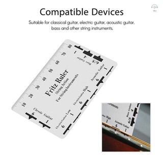 Dây Đàn Guitar Thước Đo Hành Động Dây Pitch Thước Thẻ Luthier Dụng Cụ Thước Đàn Guitar Dụng Cụ Đo Cho Cổ Điển Điện Acoustic Guitar Bass