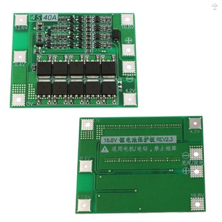 Bảng bảo vệ tế bào Li-ion 4S 40A Phiên bản nâng cao Pin Lithium BMS Bảng bảo vệ mạch tích hợp cho động cơ khoan