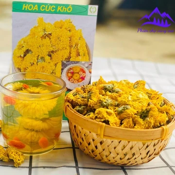 Trà hoa cúc vàng sấy lạnh nguyên bông loại 1 (500g, 1kg). Hoa cúc vàng sấy khô giúp dễ ngủ, lợi sữa, pha trà