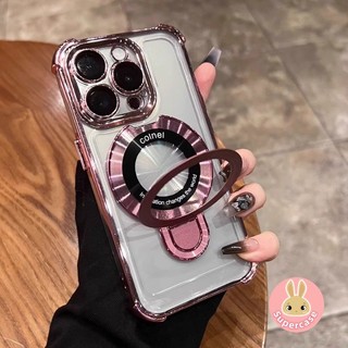 Ốp Chống Sốc Sang Trọng Cho Redmi Note 14 Pro Plus 13 12 Pro 5G 4G 13R Redmi 9i 9 Prime Ốp Lưng Mạ Điện Từ Tính Đế Sạc Điện Thoại Nam Bé Trai Vỏ Mềm Đơn Giản