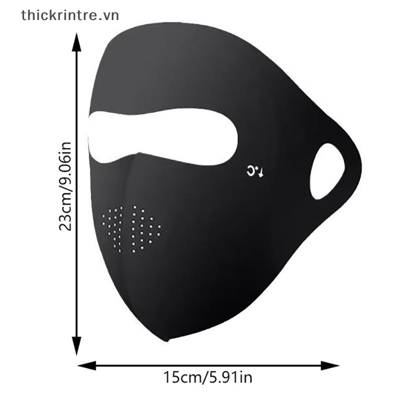 Thi 2 Chiếc Polyester Hình Chữ V UPF50 + Mặt nạ Chống Tia UV Thoáng Khí Không Dấu Vết Nhẹ Mặt Mỏng Chống Nắng VN