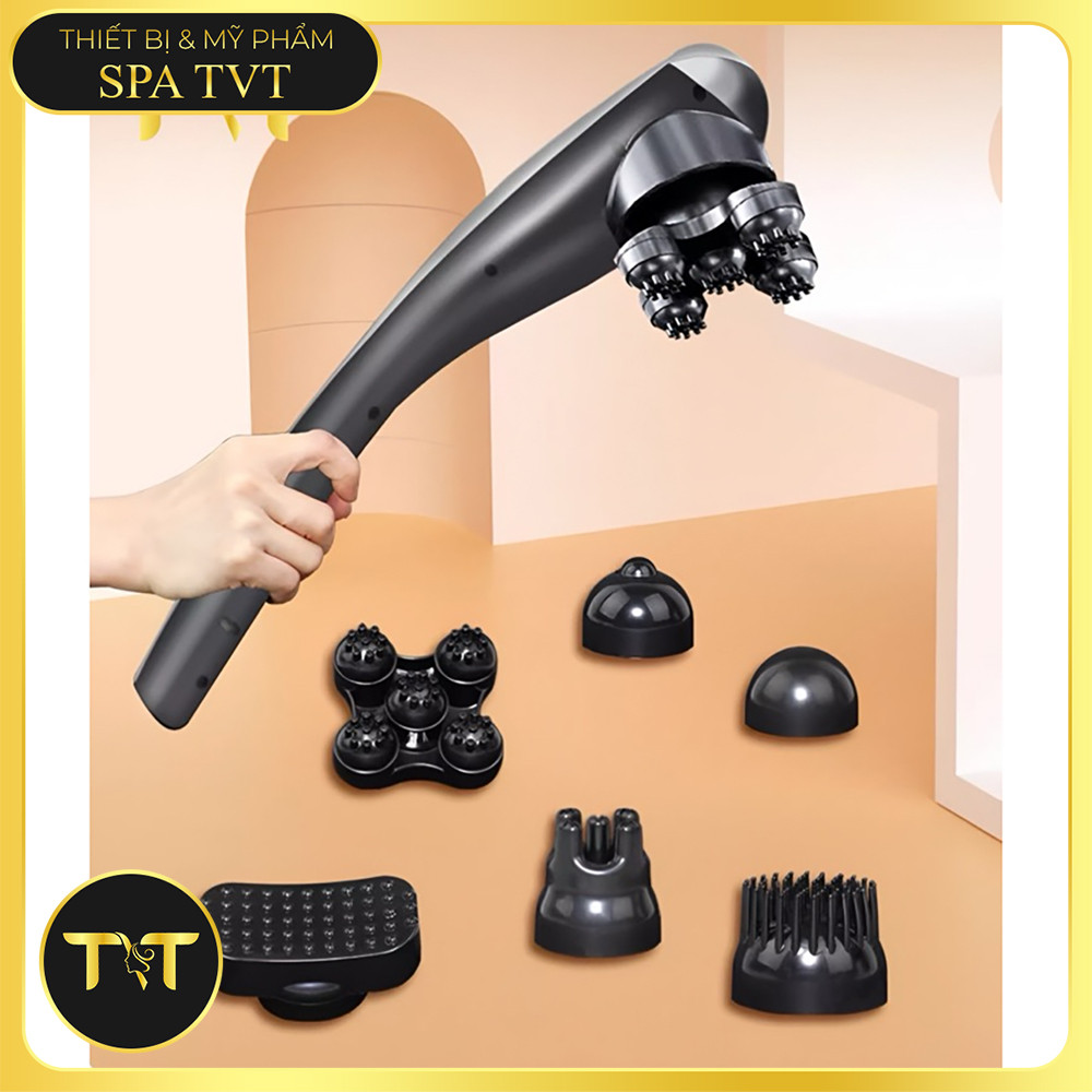 Máy Massage Cầm Tay Đa Năng YT -176AL Cao Cấp ( Cắm Điện Và Pin Tích Điện )