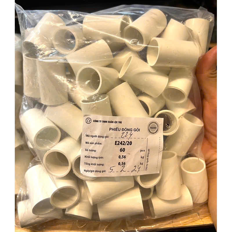 Khớp nối trơn măng xông ống Sino,ống luồn dây điện,nối ống điện nhựa PVC,nối thẳng,ống ghen điện,cút nối ống nước,cút nố
