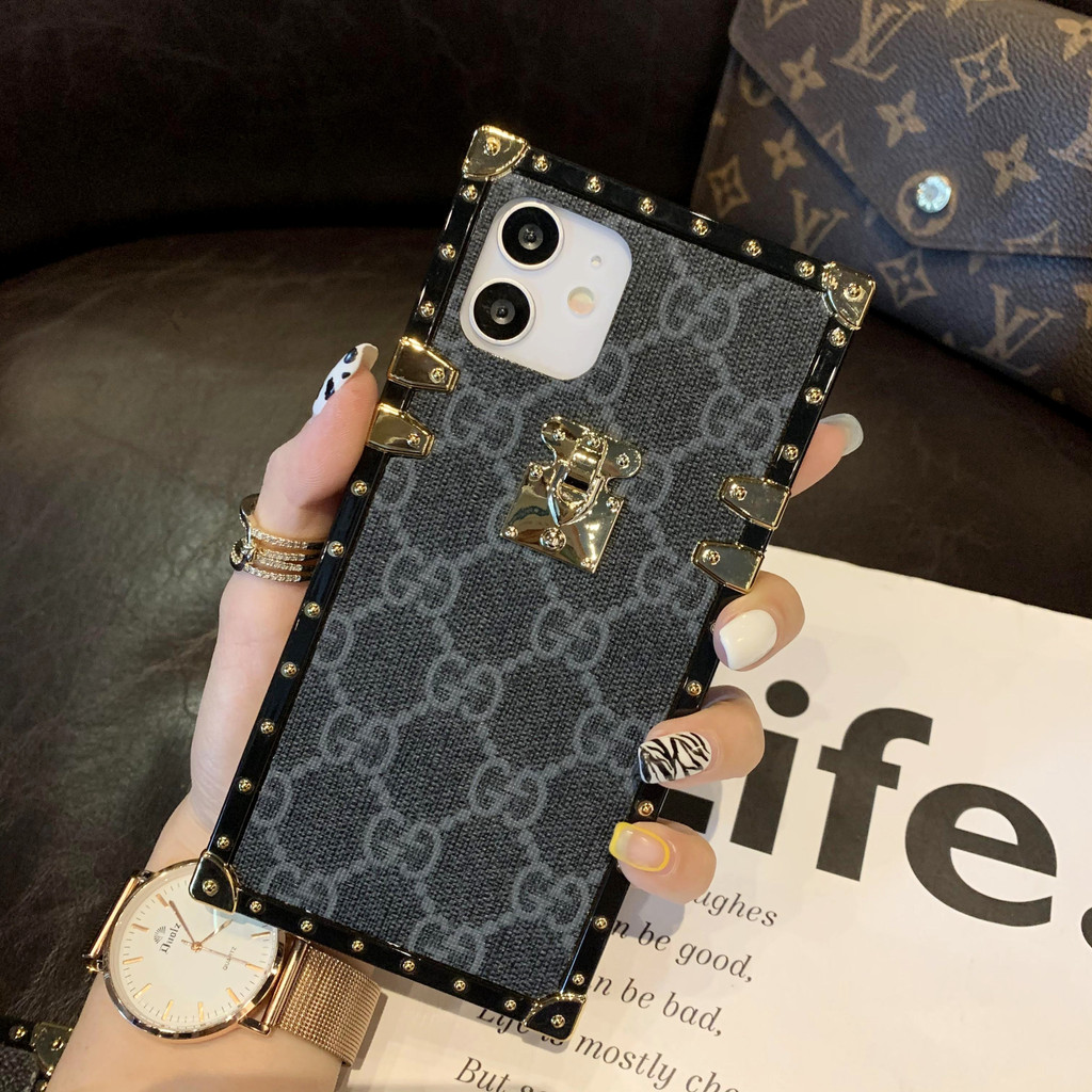 Dành Cho OPPO A80 A60 A40 A18 A38 A17 A17K A78 A15 A15S A16 A54 A55 A74 A94 A95 F19 PRO A3X A3PRO Ốp Điện Thoại Da PU Sang Trọng Thiết Kế Đơn Giản Mạ Điện Chống Sốc