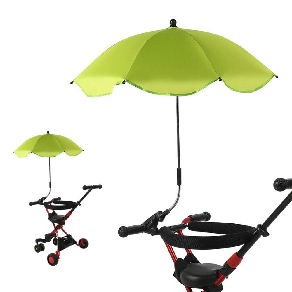 CHIPHIVE Baby Pram Dù, Chống Nắng UV Chống Mưa Có Thể Điều Chỉnh Xe Đẩy Cho Bé Gấp Ô, Đa Năng 360° Tấm che nắng ngoài trời Phụ kiện xe đẩy tán