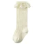 JKDESIGN Dài Tất, Ren Công Chúa Cotton Cho Bé Đầu Gối Cao Cấp, Lưới Rỗng Chất Lượng Cao Thoáng Khí Trẻ Em Tất Trẻ Em Bé Gái Bé Trai