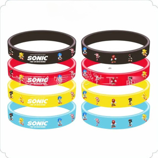 Vòng Tay Sonic Vòng Tay Silicon Bền Đẹp Trang Trí Tiệc Sinh Nhật Quà Tặng Trẻ Em Mặc Phù Hợp Trang Trí